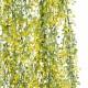 GloboStar® Artificial Garden GOLDEN BELL WILLOW 4 HANGING PLANT 20632 Κρεμαστό Τεχνητό Διακοσμητικό Φυτό Ιτίας  Y110cm