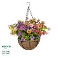 GloboStar® Artificial Garden GERBERA HANGING PLANT 20635 Τεχνητό Κρεμαστό Διακοσμητικό Φυτό Ζέρμπερας Y55cm GloboStar® Artificial Garden GERBERA HANGING PLANT 20635 Τεχνητό Κρεμαστό Διακοσμητικό Φυτό Ζέρμπερας Y55cm
