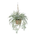GloboStar® Artificial Garden CHLOROPHYTUM COMOSUM HANGING PLANT 20638 Τεχνητό Κρεμαστό Διακοσμητικό Χλωρόφυτο Y50cm GloboStar® Artificial Garden CHLOROPHYTUM COMOSUM HANGING PLANT 20638 Τεχνητό Κρεμαστό Διακοσμητικό Χλωρόφυτο Y50cm