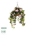 GloboStar® Artificial Garden BEGONIA HANGING PLANT 20639 Τεχνητό Κρεμαστό Διακοσμητικό Φυτό Βιγόνια Π75 x Μ75 x Y80cm GloboStar® Artificial Garden BEGONIA HANGING PLANT 20639 Τεχνητό Κρεμαστό Διακοσμητικό Φυτό Βιγόνια Π75 x Μ75 x Y80cm