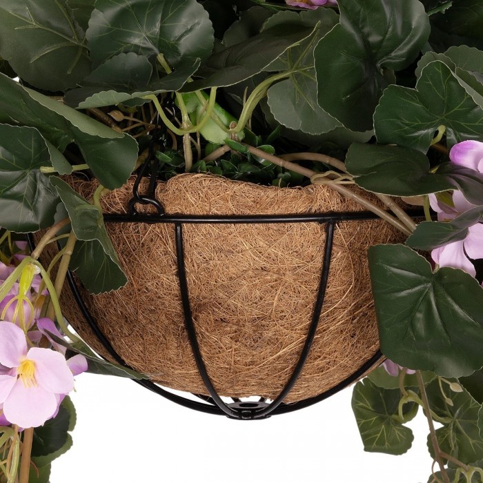 GloboStar® Artificial Garden BEGONIA HANGING PLANT 20639 Τεχνητό Κρεμαστό Διακοσμητικό Φυτό Βιγόνια Π75 x Μ75 x Y80cm GloboStar® Artificial Garden BEGONIA HANGING PLANT 20639 Τεχνητό Κρεμαστό Διακοσμητικό Φυτό Βιγόνια Π75 x Μ75 x Y80cm