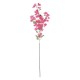 GloboStar® Artificial Garden BOUGAUVILLEA BRANCH 20649 Τεχνητό Διακοσμητικό Κλαδί Μπουκανβίλιας Φουξ Y115cm