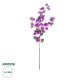 GloboStar® Artificial Garden BOUGAUVILLEA BRANCH 20650 Τεχνητό Διακοσμητικό Κλαδί Μπουκανβίλιας Μωβ Y115cm