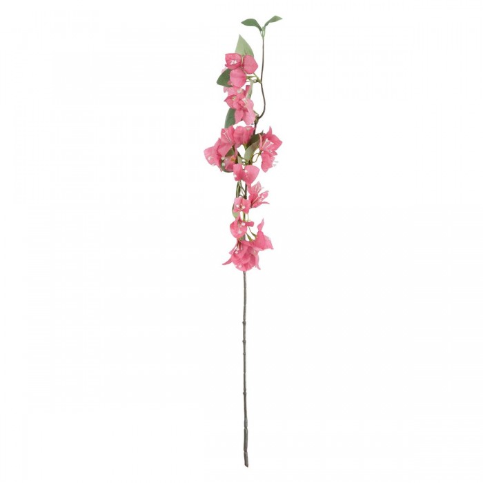 GloboStar® Artificial Garden BOUGANVILLEA BRANCH  20653 Τεχνητό Διακοσμητικό Κλαδί Βουκαμβίλιας Y79cm
