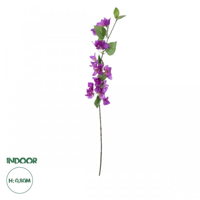 GloboStar® Artificial Garden BOUGAUVILLEA BRANCH 20654 Τεχνητό Διακοσμητικό Κλαδί Μπουκανβίλιας Μωβ Y80cm GloboStar® Artificial Garden BOUGAUVILLEA BRANCH 20654 Τεχνητό Διακοσμητικό Κλαδί Μπουκανβίλιας Μωβ Y80cm