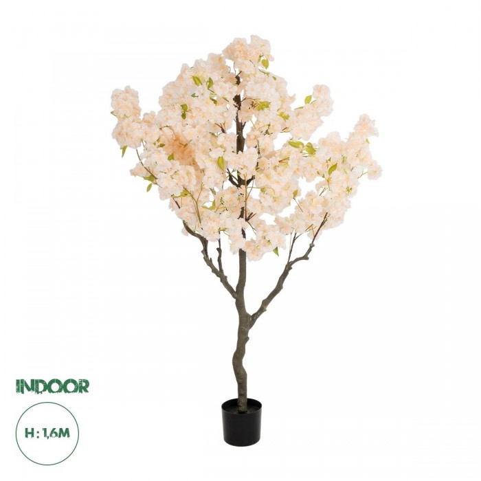 GloboStar® Artificial Garden SALMON CHERRY BLOSSOM TREE 20679 Τεχνητό Διακοσμητικό Δέντρο Απαλό Ροζ Άνθος Κερασιάς Υ160cm GloboStar® Artificial Garden SALMON CHERRY BLOSSOM TREE 20679 Τεχνητό Διακοσμητικό Δέντρο Απαλό Ροζ Άνθος Κερασιάς Υ160cm