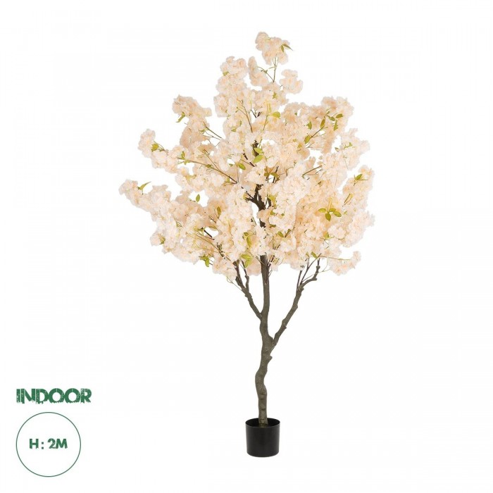 GloboStar® Artificial Garden SALMON CHERRY BLOSSOM TREE 20680 Τεχνητό Διακοσμητικό Δέντρο Απαλό Ροζ Άνθος Κερασιάς Υ200cm GloboStar® Artificial Garden SALMON CHERRY BLOSSOM TREE 20680 Τεχνητό Διακοσμητικό Δέντρο Απαλό Ροζ Άνθος Κερασιάς Υ200cm
