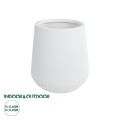 GloboStar® Artificial Garden MISSOURI 20692 Διακοσμητικό Πολυεστερικό Τσιμεντένιο Κασπώ Γλάστρα - Flower Pot Λευκό Φ45 x Υ45cm GloboStar® Artificial Garden MISSOURI 20692 Διακοσμητικό Πολυεστερικό Τσιμεντένιο Κασπώ Γλάστρα - Flower Pot Λευκό Φ45 x Υ45cm