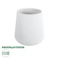 GloboStar® Artificial Garden MISSOURI 20693 Διακοσμητικό Πολυεστερικό Τσιμεντένιο Κασπώ Γλάστρα - Flower Pot Λευκό Φ70 x Υ70cm GloboStar® Artificial Garden MISSOURI 20693 Διακοσμητικό Πολυεστερικό Τσιμεντένιο Κασπώ Γλάστρα - Flower Pot Λευκό Φ70 x Υ70cm