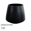 GloboStar® Artificial Garden TIJUANA 20704 Διακοσμητικό Πολυεστερικό Τσιμεντένιο Κασπώ Γλάστρα - Flower Pot Μαύρο Φ82 x Υ90cm GloboStar® Artificial Garden TIJUANA 20704 Διακοσμητικό Πολυεστερικό Τσιμεντένιο Κασπώ Γλάστρα - Flower Pot Μαύρο Φ82 x Υ90cm