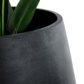 GloboStar® Artificial Garden TIJUANA 20704 Διακοσμητικό Πολυεστερικό Τσιμεντένιο Κασπώ Γλάστρα - Flower Pot Μαύρο Φ82 x Υ90cm GloboStar® Artificial Garden TIJUANA 20704 Διακοσμητικό Πολυεστερικό Τσιμεντένιο Κασπώ Γλάστρα - Flower Pot Μαύρο Φ82 x Υ90cm