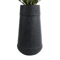 GloboStar® Artificial Garden JAKLIN 20723 Επιδαπέδιο Πολυεστερικό Τσιμεντένιο Κασπώ Γλάστρα - Flower Pot Μαύρο Φ34 x Υ62cm GloboStar® Artificial Garden JAKLIN 20723 Επιδαπέδιο Πολυεστερικό Τσιμεντένιο Κασπώ Γλάστρα - Flower Pot Μαύρο Φ34 x Υ62cm