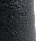 GloboStar® Artificial Garden JAKLIN 20723 Επιδαπέδιο Πολυεστερικό Τσιμεντένιο Κασπώ Γλάστρα - Flower Pot Μαύρο Φ34 x Υ62cm