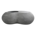 GloboStar® Artificial Garden FLORENCE 20751 Επιδαπέδιο Πολυεστερικό Τσιμεντένιο Κασπώ Γλάστρα - Flower Pot Γκρι Μ130 x Π90 x Υ48cm GloboStar® Artificial Garden FLORENCE 20751 Επιδαπέδιο Πολυεστερικό Τσιμεντένιο Κασπώ Γλάστρα - Flower Pot Γκρι Μ130 x Π90 x Υ48cm