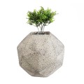 GloboStar® Artificial Garden BOROUGH 20782 Επιδαπέδιο Πολυεστερικό Τσιμεντένιο Κασπώ Γλάστρα - Flower Pot Λευκό με Μπεζ Μ30 x Π30 x Υ30cm GloboStar® Artificial Garden BOROUGH 20782 Επιδαπέδιο Πολυεστερικό Τσιμεντένιο Κασπώ Γλάστρα - Flower Pot Λευκό με Μπεζ Μ30 x Π30 x Υ30cm