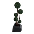 GloboStar® Artificial Garden CAMDEN 20789 Επιδαπέδιο Πολυεστερικό Τσιμεντένιο Κασπώ Γλάστρα - Flower Pot Μαύρο Μ49 x Π49 x Υ44cm GloboStar® Artificial Garden CAMDEN 20789 Επιδαπέδιο Πολυεστερικό Τσιμεντένιο Κασπώ Γλάστρα - Flower Pot Μαύρο Μ49 x Π49 x Υ44cm