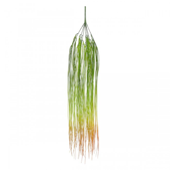 GloboStar® Artificial Garden HANGING GRASS 20815 Τεχνητό Διακοσμητικό Κρεμαστό Φυτό Grass Μ18 x Π4 x Υ81cm
