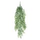 GloboStar® Artificial Garden HANGING FERN BRANCH  20831 Τεχνητό Διακοσμητικό Κρεμαστό κλαδί Φτέρης Μ30 x Π10 x Υ85cm