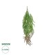 GloboStar® Artificial Garden HANGING FERN BRANCH 20834 Τεχνητό Διακοσμητικό Κρεμαστό κλαδί Φτέρης Μ30 x Π8 x Υ87cm
