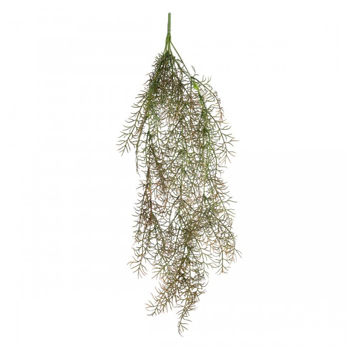GloboStar® Artificial Garden HANGING FOENICULUM 20848 Τεχνητό Διακοσμητικό Κρεμαστό Φυτό Φοινίκουλο Μ30 x Π12 x Υ88cm