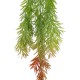 GloboStar® Artificial Garden HANGING BARLEY 20858 Τεχνητό Διακοσμητικό Κρεμαστό Φυτό Κριθάρι Μ26 x Π15 x Υ81cm