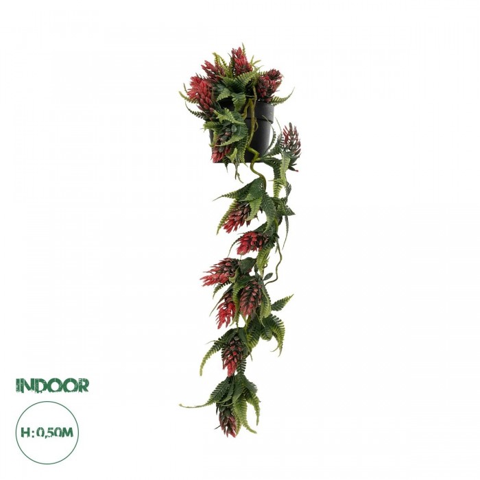 GloboStar® Artificial Garden HANGING RED PINE CONE 20869 Τεχνητό Κρεμαστό Διακοσμητικό Φυτό Κόκκινο Κουκουνάρι Μ17 x Π17 x Υ50cm GloboStar® Artificial Garden HANGING RED PINE CONE 20869 Τεχνητό Κρεμαστό Διακοσμητικό Φυτό Κόκκινο Κουκουνάρι Μ17 x Π17 x Υ50cm