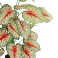 GloboStar® Artificial Garden CALADIUM 20921 Διακοσμητικό Φυτό Καλάντιουμ Υ80cm