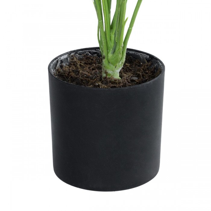 GloboStar® Artificial Garden BANANA ZEBRA 20930 Διακοσμητικό Φυτό Μπανανιά Ζέβρα Υ55cm