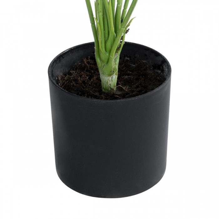 GloboStar® Artificial Garden WHITE HOSTA 20931 Διακοσμητικό Φυτό Λευκή  Χόστα Υ55cm