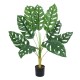 GloboStar® Artificial Garden MONSTERA 20924 Διακοσμητικό Φυτό Μονστέρα Υ90cm