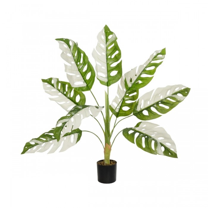GloboStar® Artificial Garden ALBINO MONSTERA 20938 Τεχνητό Διακοσμητικό Φυτό Πράσινη & Λευκή Μονστέρα Μ90 x Π90 x Υ90cm GloboStar® Artificial Garden ALBINO MONSTERA 20938 Τεχνητό Διακοσμητικό Φυτό Πράσινη & Λευκή Μονστέρα Μ90 x Π90 x Υ90cm