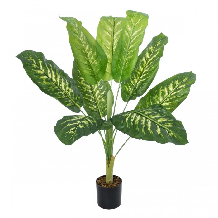 GloboStar® Artificial Garden CALATHEA 20940 Διακοσμητικό Φυτό Καλαθέα Υ90cm