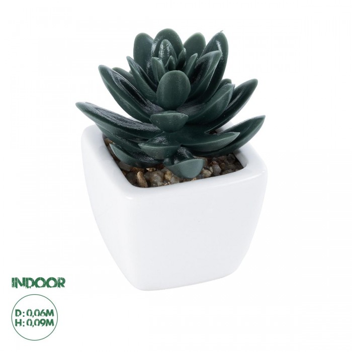 GloboStar® Artificial Garden SUCCULENT SEDEVERIA 20977 Διακοσμητικό Φυτό Παχύφυτο Σεντεβέρια Υ9cm GloboStar® Artificial Garden SUCCULENT SEDEVERIA 20977 Διακοσμητικό Φυτό Παχύφυτο Σεντεβέρια Υ9cm