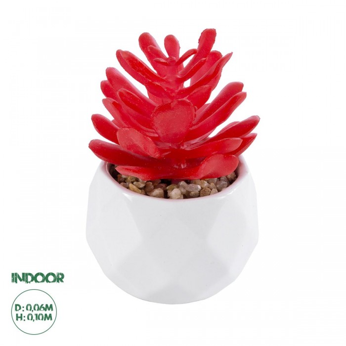 GloboStar® Artificial Garden SUCCULENT CRASSULA 20985 Διακοσμητικό Φυτό Παχύφυτο Κράσουλα Υ10cm GloboStar® Artificial Garden SUCCULENT CRASSULA 20985 Διακοσμητικό Φυτό Παχύφυτο Κράσουλα Υ10cm