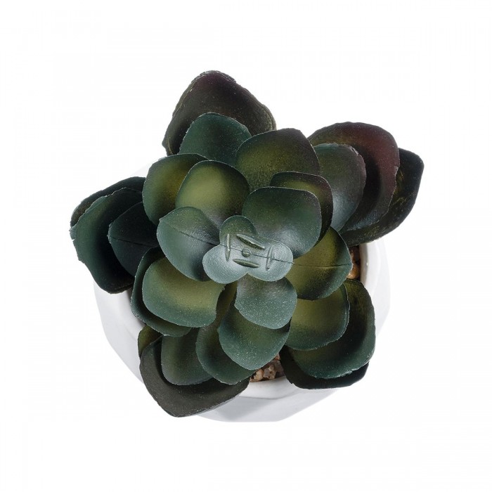 GloboStar® Artificial Garden SUCCULENT ECHEVERIA 20990 Διακοσμητικό Φυτό Παχύφυτο Εχεβέρια Υ8.5cm