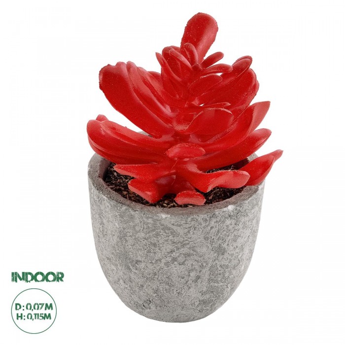 GloboStar® Artificial Garden SUCCULENT CRASSULA 21013 Διακοσμητικό Φυτό Παχύφυτο Κράσουλα Υ11.5cm GloboStar® Artificial Garden SUCCULENT CRASSULA 21013 Διακοσμητικό Φυτό Παχύφυτο Κράσουλα Υ11.5cm