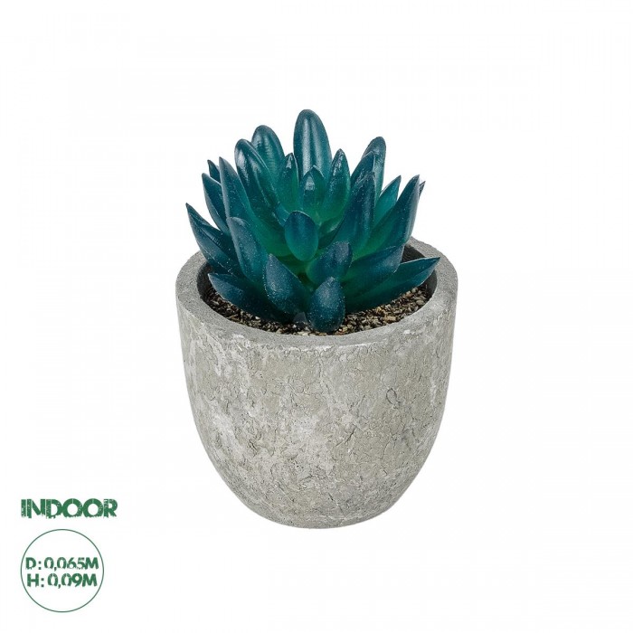 GloboStar® Artificial Garden SUCCULENT SEDEVERIA POTTED PLANT 21018 Διακοσμητικό Φυτό Σεδεβέρια Φ6,5 x Υ9cm GloboStar® Artificial Garden SUCCULENT SEDEVERIA POTTED PLANT 21018 Διακοσμητικό Φυτό Σεδεβέρια Φ6,5 x Υ9cm