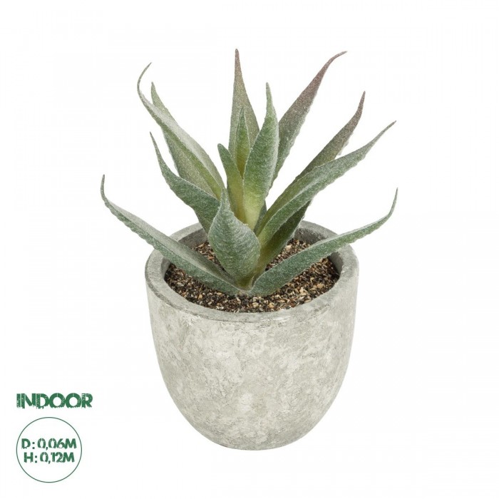 GloboStar® Artificial Garden SUCCULENT ALOE 21022 Τεχνητό Διακοσμητικό Φυτό Αλόη Μ6 x Π6 x Υ12cm GloboStar® Artificial Garden SUCCULENT ALOE 21022 Τεχνητό Διακοσμητικό Φυτό Αλόη Μ6 x Π6 x Υ12cm