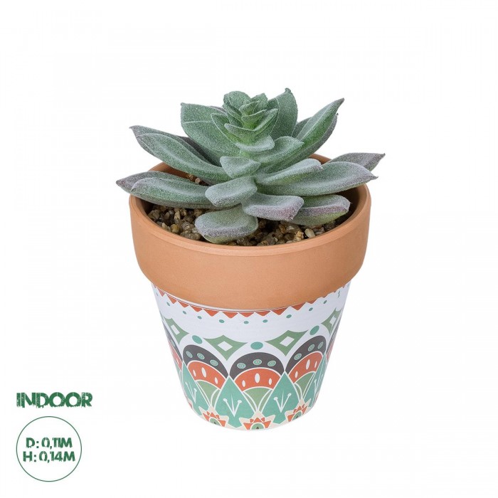GloboStar® Artificial Garden SUCCULENT SEDEVERIA POTTED PLANT 21041 Διακοσμητικό Φυτό Σεδεβέρια Φ11x Υ14cm GloboStar® Artificial Garden SUCCULENT SEDEVERIA POTTED PLANT 21041 Διακοσμητικό Φυτό Σεδεβέρια Φ11x Υ14cm