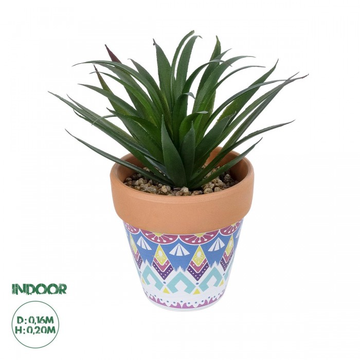 GloboStar® Artificial Garden SUCCULENT SANSEVIERIA POTTED PLANT 21047 Διακοσμητικό Φυτό Σανσεβιέρια Φ16x Υ20cm GloboStar® Artificial Garden SUCCULENT SANSEVIERIA POTTED PLANT 21047 Διακοσμητικό Φυτό Σανσεβιέρια Φ16x Υ20cm