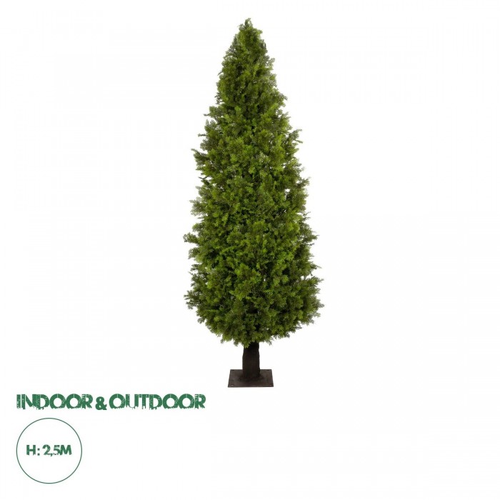 GloboStar® Artificial Garden CYPRESS TREE 21060 Τεχνητό Διακοσμητικό Δέντρο Κυπαρίσσι Μ110 x Π110 x Υ250cm GloboStar® Artificial Garden CYPRESS TREE 21060 Τεχνητό Διακοσμητικό Δέντρο Κυπαρίσσι Μ110 x Π110 x Υ250cm