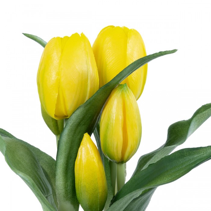 GloboStar® Artificial Garden YELLOW TULIP 21093 Διακοσμητικό Φυτό Κίτρινη Τουλίπα Υ23cm GloboStar® Artificial Garden YELLOW TULIP 21093 Διακοσμητικό Φυτό Κίτρινη Τουλίπα Υ23cm