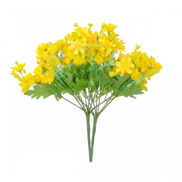 GloboStar® Artificial Garden CHRYSANTHEMUM BRANCH 21134 Τεχνητό Διακοσμητικό Κλαδί Χρυσάνθεμου Y30cm Σετ 2 τεμαχίων