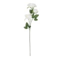 GloboStar® Artificial Garden WHITE ROSE BRANCH 21138 Τεχνητό Διακοσμητικό Κλαδί Λεύκο Τριαντάφυλλο Y66cm GloboStar® Artificial Garden WHITE ROSE BRANCH 21138 Τεχνητό Διακοσμητικό Κλαδί Λεύκο Τριαντάφυλλο Y66cm