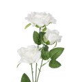GloboStar® Artificial Garden WHITE ROSE BRANCH 21138 Τεχνητό Διακοσμητικό Κλαδί Λεύκο Τριαντάφυλλο Y66cm GloboStar® Artificial Garden WHITE ROSE BRANCH 21138 Τεχνητό Διακοσμητικό Κλαδί Λεύκο Τριαντάφυλλο Y66cm