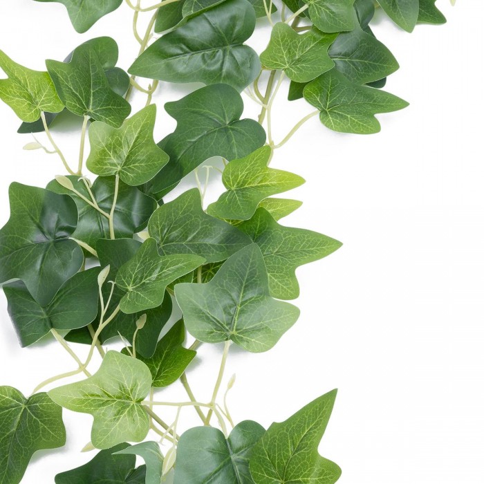 GloboStar® Artificial Garden ENGLISH IVY GARLAND 21146 Τεχνητή Διακοσμητική Αγγλική Γιρλάντα  200cm Σετ 2 τεμαχίων