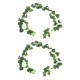 GloboStar® Artificial Garden BALTIC IVY GARLAND 21147 Τεχνητή Διακοσμητική Γιρλάντα Βαλτικής 200cm Σετ 2 τεμαχίων
