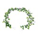GloboStar® Artificial Garden MORNING GLORY GARLAND 21152 Τεχνητή Διακοσμητική Γιρλάντα Ορτανσίας 230cm Σετ 2 τεμαχίων
