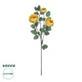 GloboStar® Artificial Garden YELLOW CLIMBING ROSE BRANCH 21186 Τεχνητό Διακοσμητικό Κλαδί Τριαντάφυλλο Κίτρινο Y70cm GloboStar® Artificial Garden YELLOW CLIMBING ROSE BRANCH 21186 Τεχνητό Διακοσμητικό Κλαδί Τριαντάφυλλο Κίτρινο Y70cm