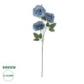 GloboStar® Artificial Garden GREY BLUE CLIMBING ROSE BRANCH 21188 Τεχνητό Διακοσμητικό Κλαδί Τριαντάφυλλο Γκρί Μπλέ Y66cm GloboStar® Artificial Garden GREY BLUE CLIMBING ROSE BRANCH 21188 Τεχνητό Διακοσμητικό Κλαδί Τριαντάφυλλο Γκρί Μπλέ Y66cm